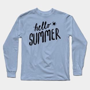 Hello summer Long Sleeve T-Shirt